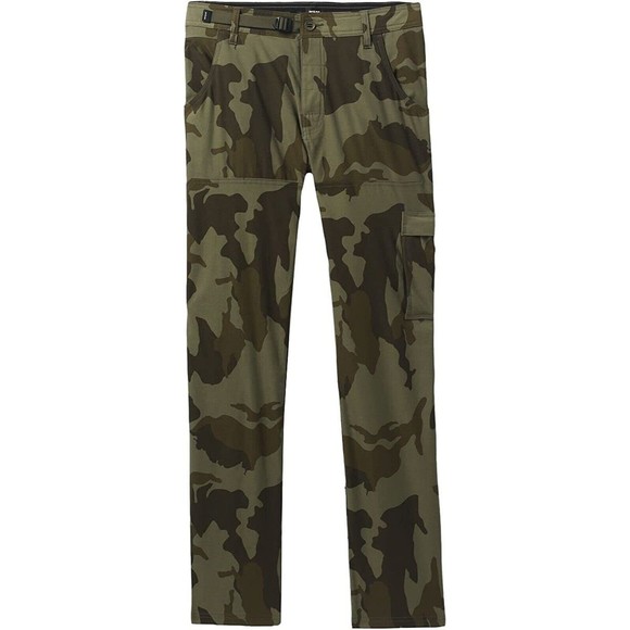 NWT Men prAna Rye Green Camo Stretch Zion Pants II 31x32